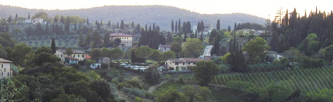 Hotel außerhalb des historischen Zentrums von San Gimignano