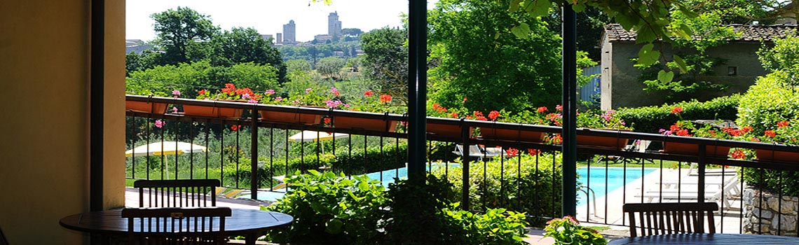 Hotel a San Gimignano, Toscana