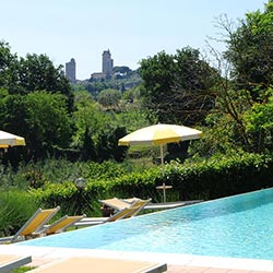 Hotel in San Gimignano in der Toskana