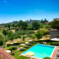 Hotel in San Gimignano in der Toskana