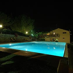 Hôtel avec la piscine à San Gimignano