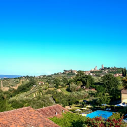 Hotel con piscina a San Gimignano